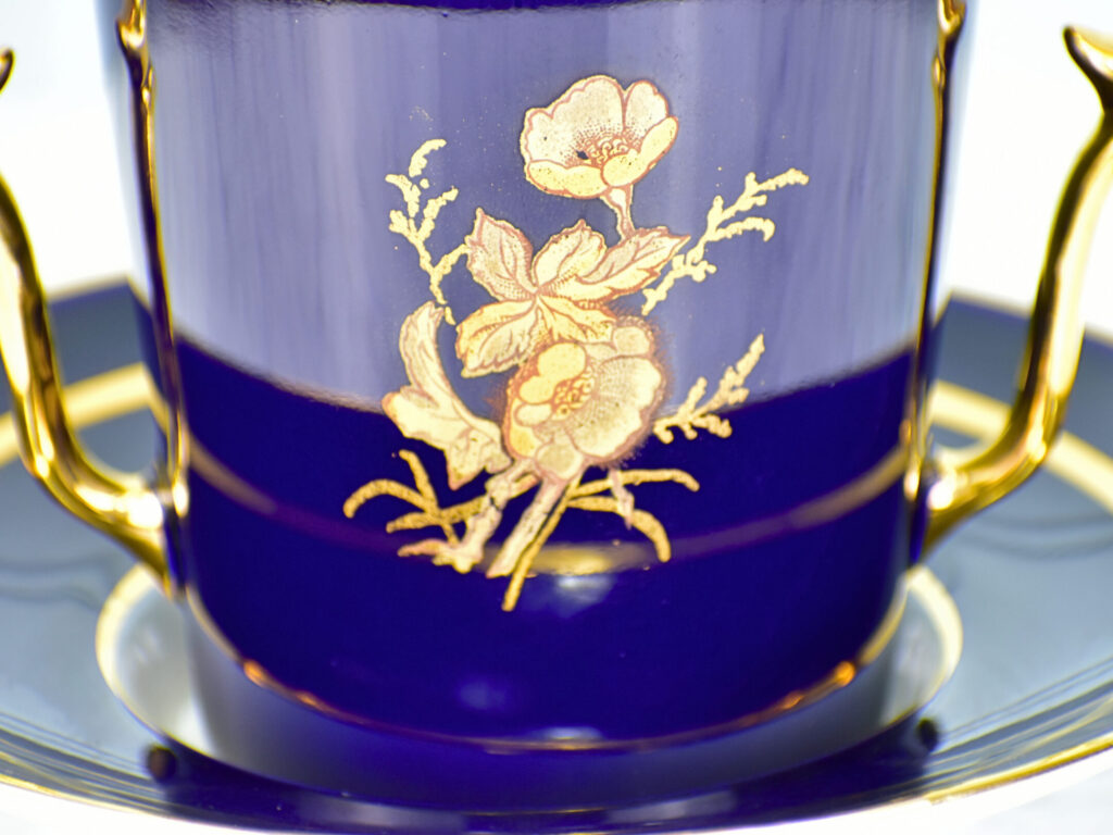 IMG_0683 Порцелянова чайна пара, Limoges F.M.