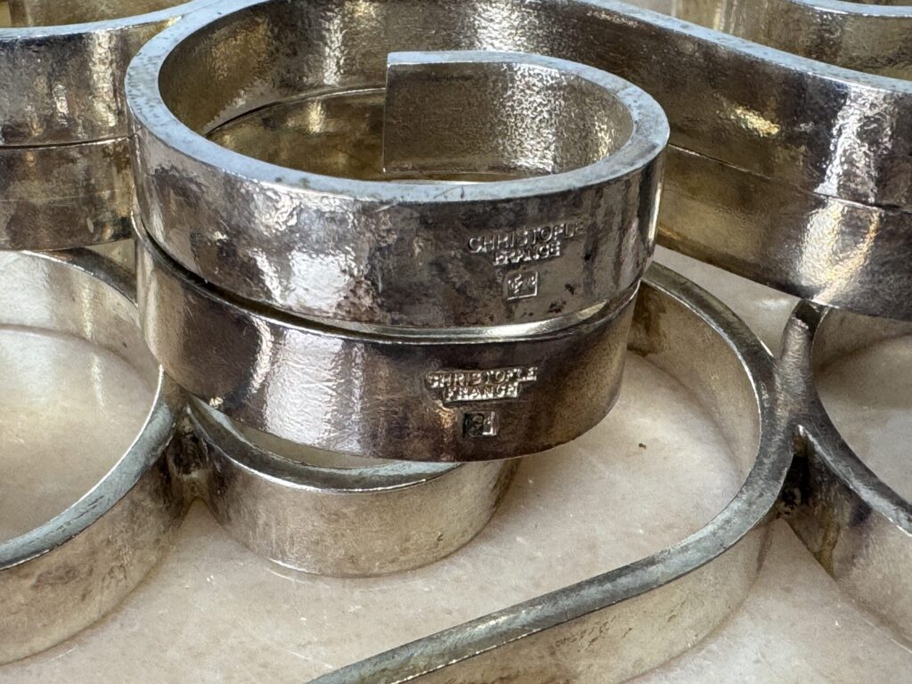 Вінтажні підставки під гарячий посуд Christofle