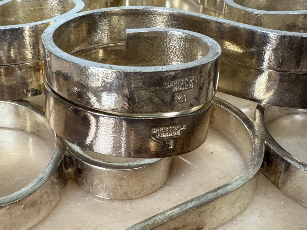 Вінтажні підставки під гарячий посуд Christofle