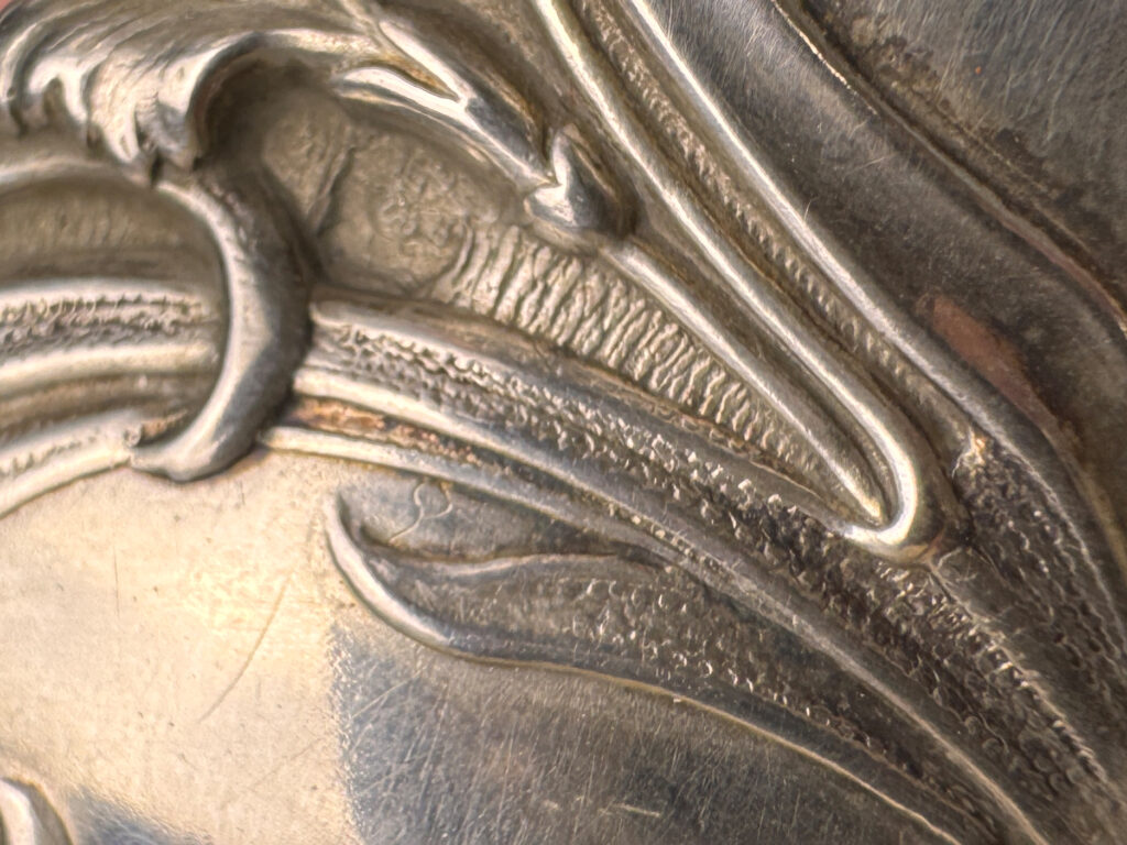 Антикварний срібний набір для спецій