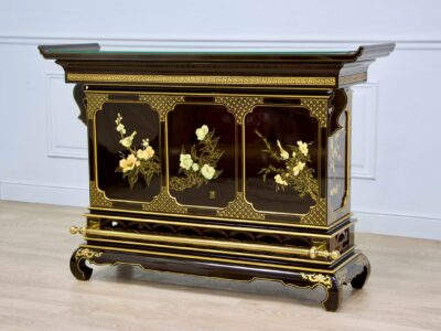 Антикварний комод-бар у стилі Шинуазрі