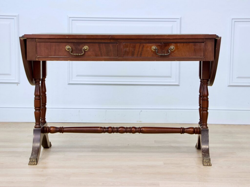 Вінтажний кабінетний набір у стилі Chesterfield