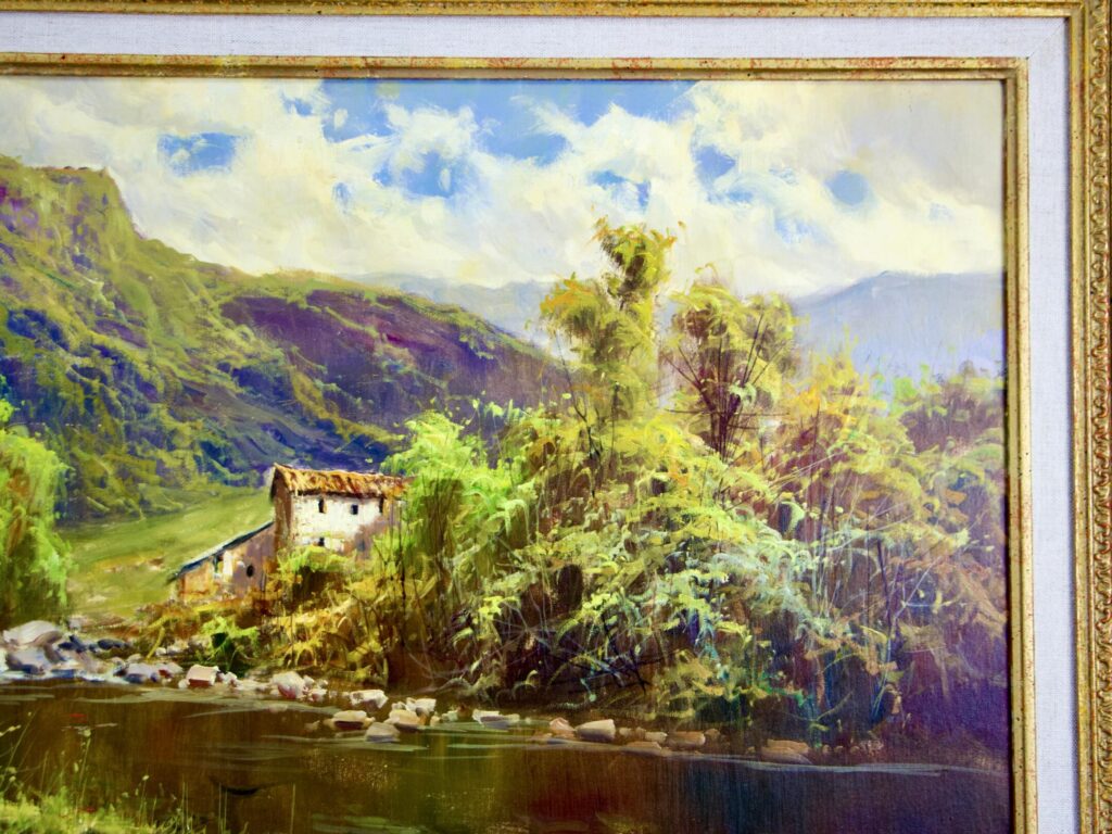 Живопис «Річковий пейзаж», Дж. Фонтейн