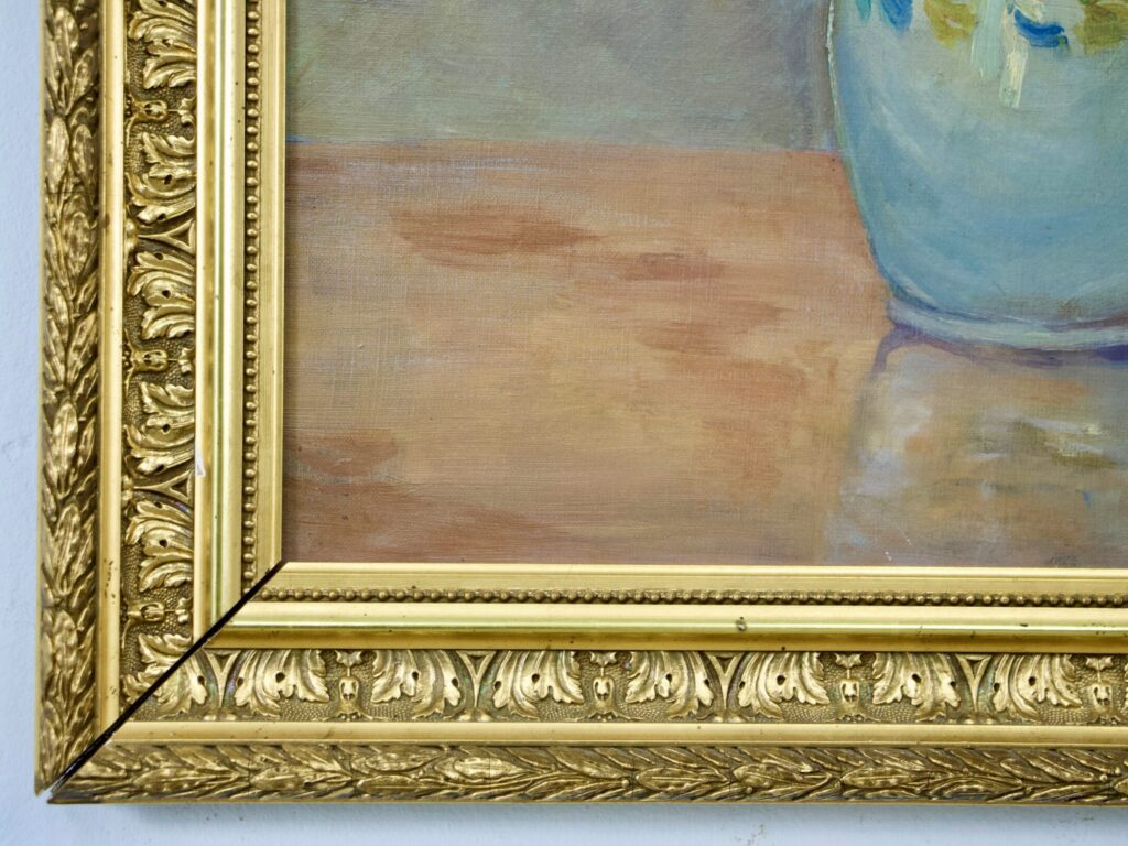 Вінтажний живопис «Натюрморт з квітами», Sylvie Cazaux