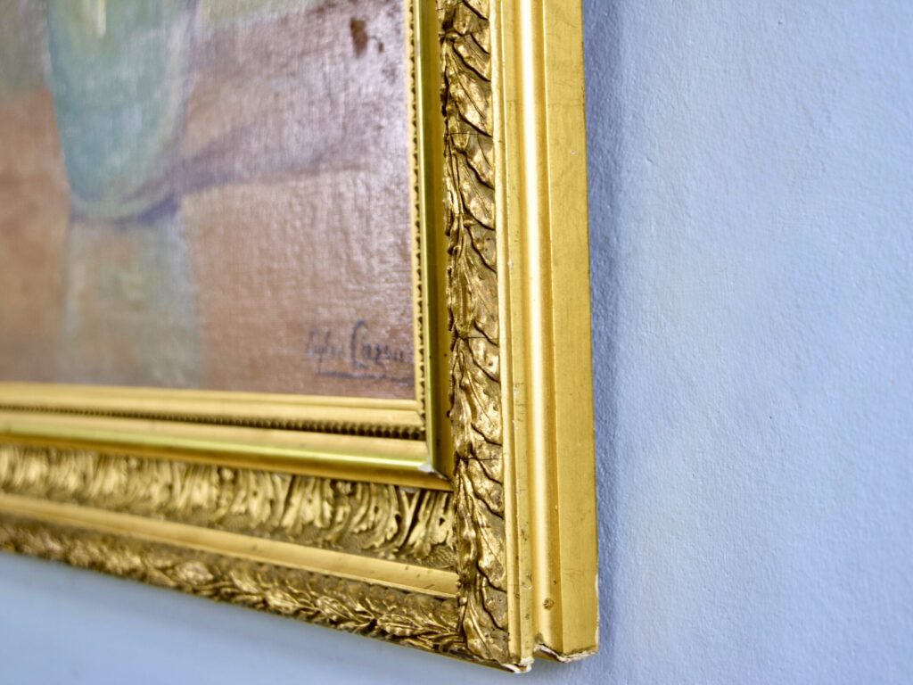 Вінтажний живопис «Натюрморт з квітами», Sylvie Cazaux