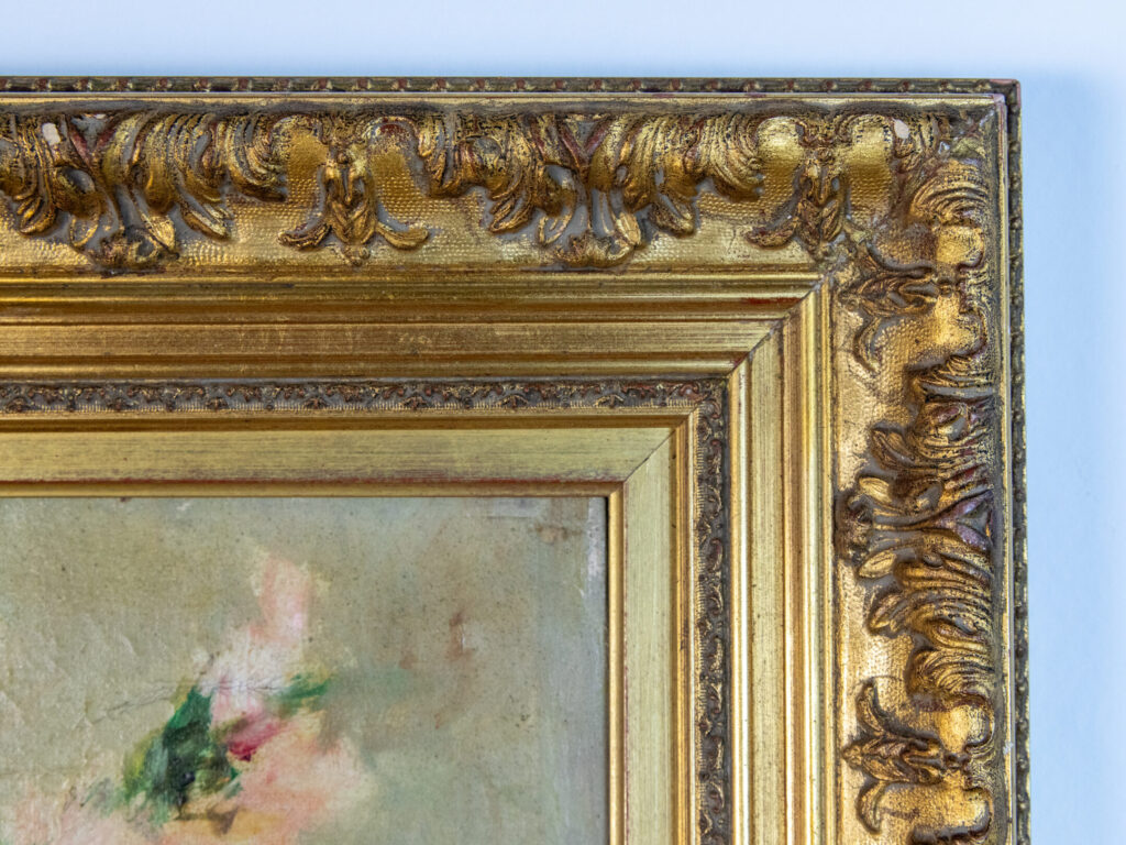 Антикварний живопис «Натюрморт з квітами», Еміль Бертен (E. Bertin)