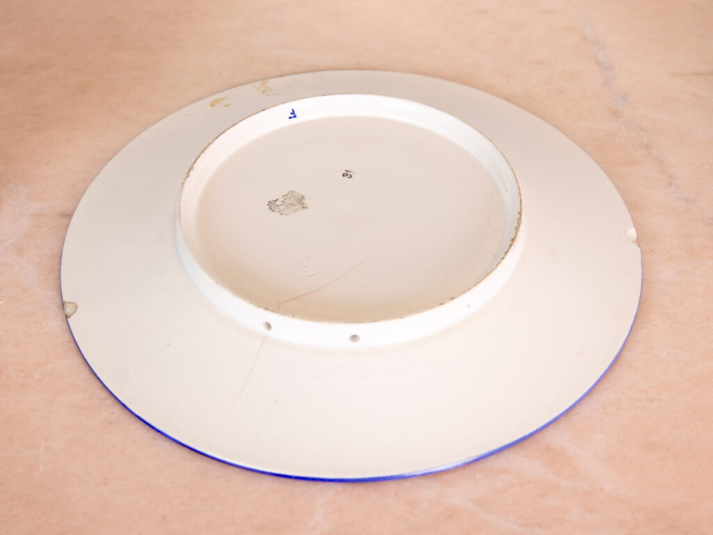 Вінтажний набір: вази та кашпо з підставкою «Pivoines», Gien