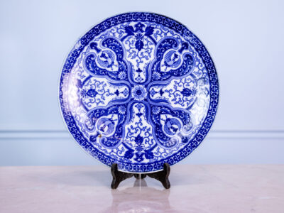 Антикварна порцелянова тарілка Igezara в стилі Імарі