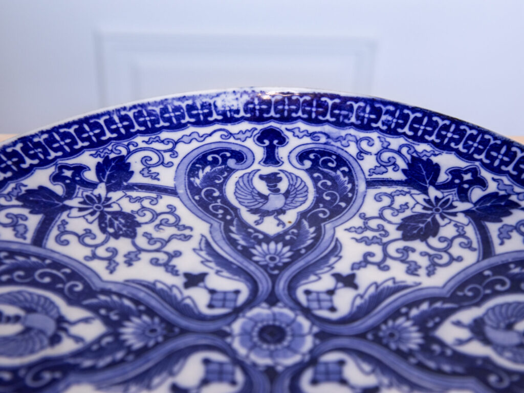 BN4A7181 Антикварна порцелянова тарілка Igezara в стилі Імарі