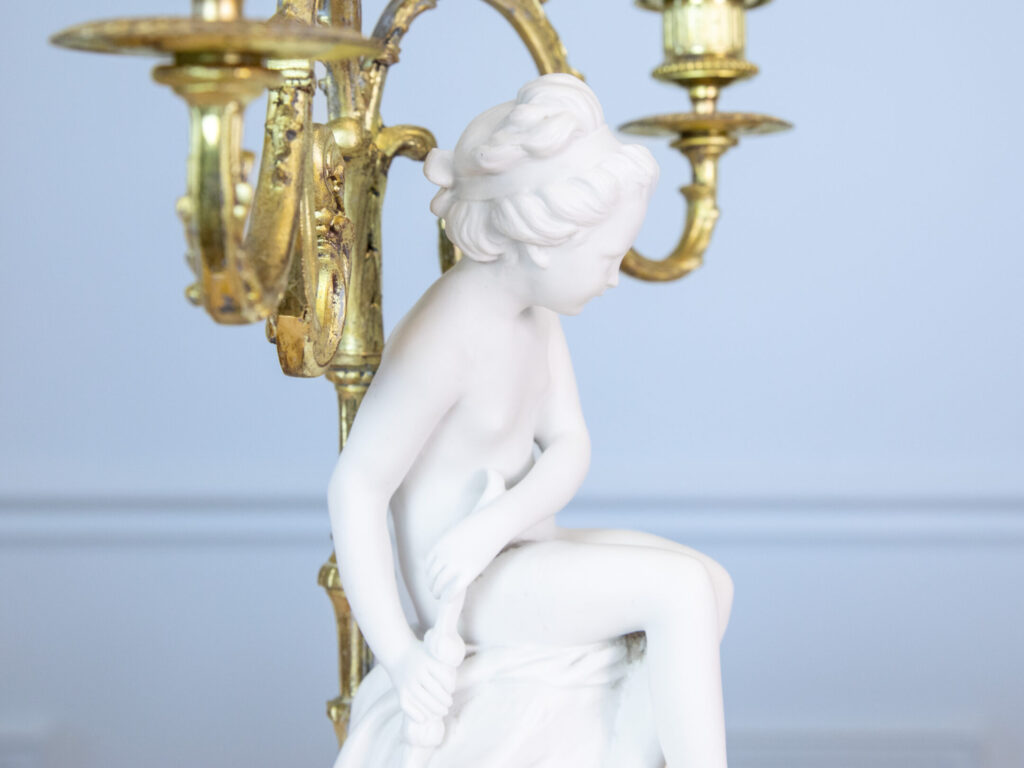 Антикварні канделябри «Амур та Психея»