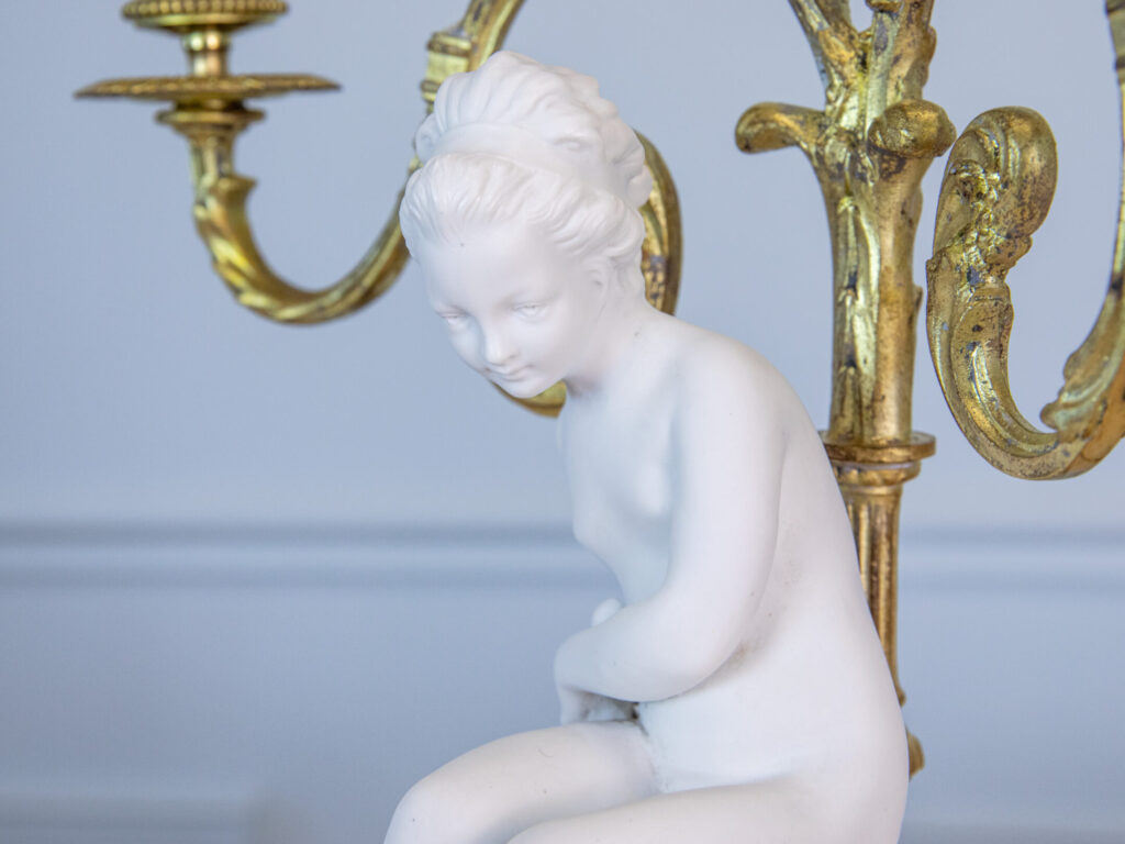 Антикварні канделябри «Амур та Психея»