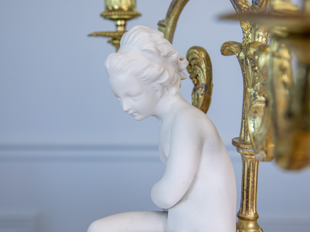 Антикварні канделябри «Амур та Психея»