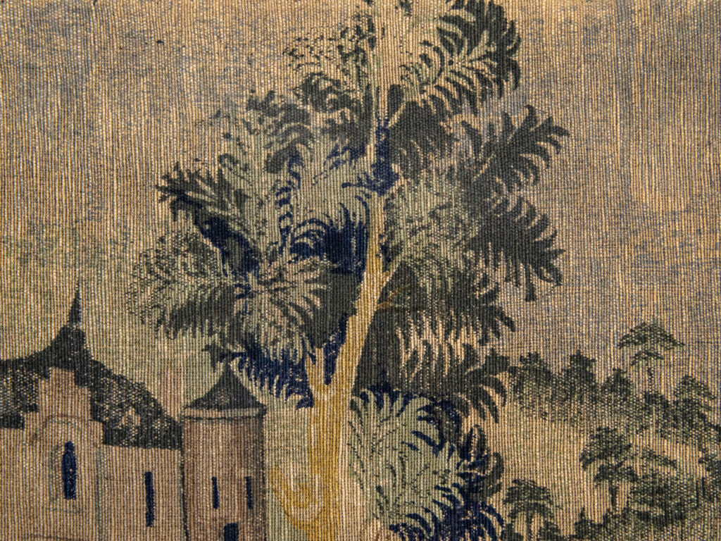 Вінтажний гобелен «Виїзд на полювання»