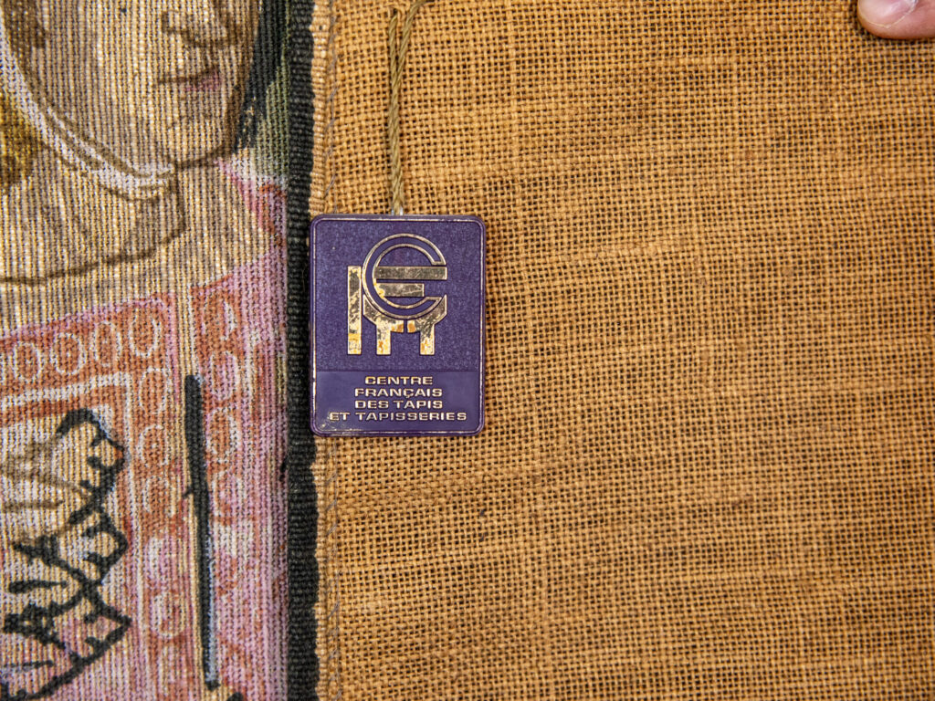 Вінтажний гобелен «Виїзд на полювання»