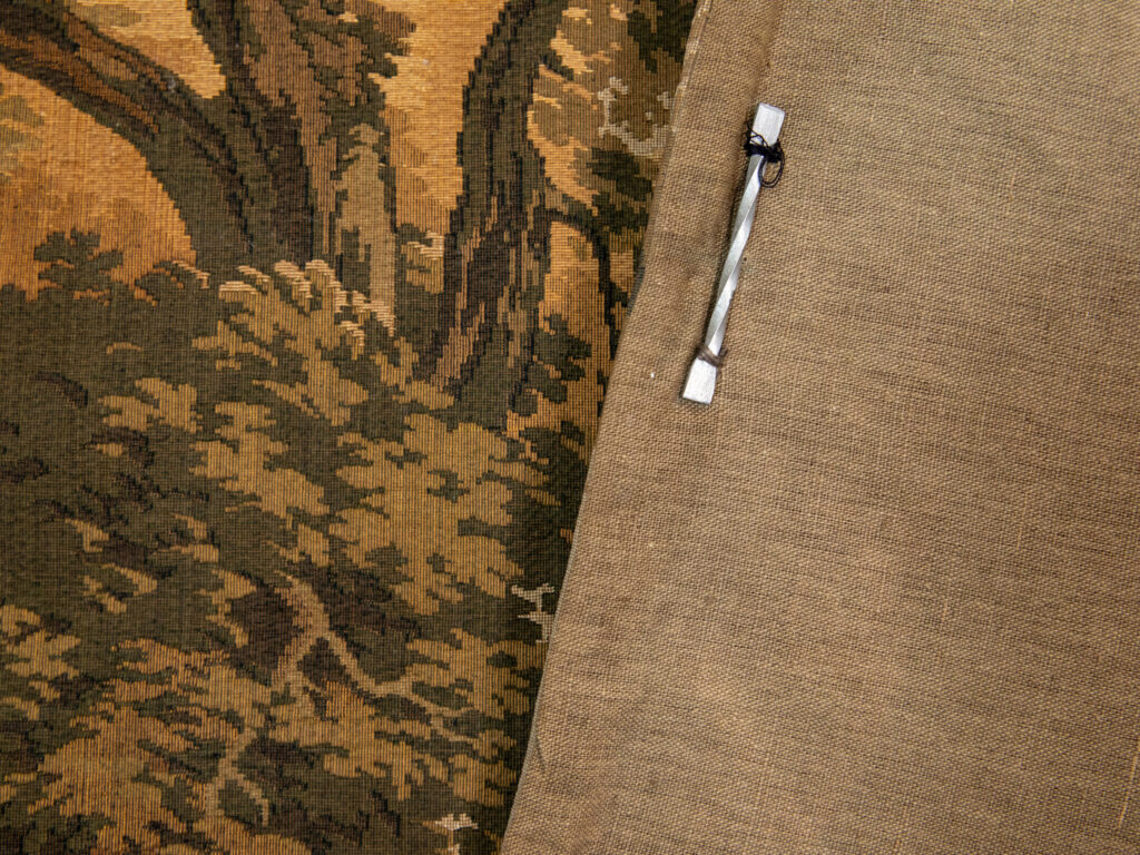 Вінтажний гобелен з галантною сценою