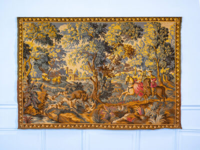 BN4A7744 копія Вінтажний гобелен з мисливською сценою