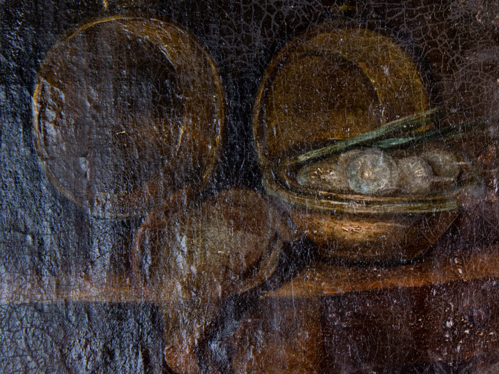 Антикварний живопис «Гарна кухарка»