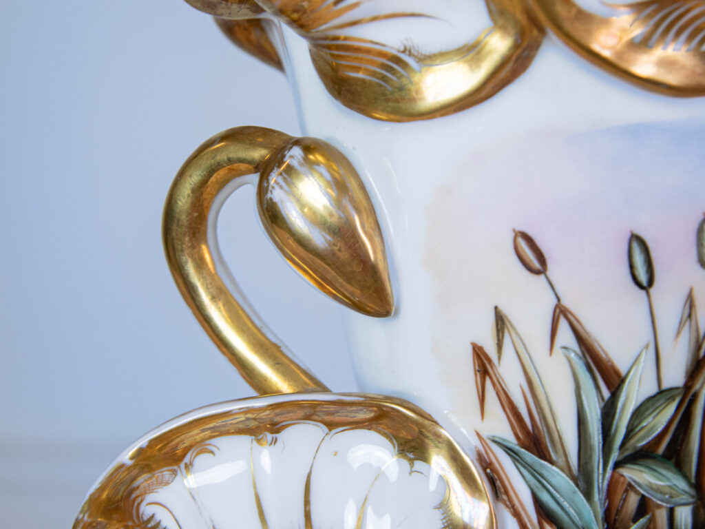 Антикварная ваза Vieux Paris