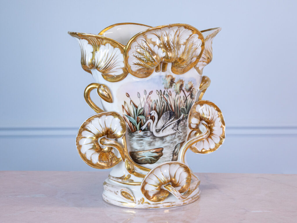 Антикварная ваза Vieux Paris