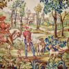 Вінтажний гобелен «Повернення з полювання»