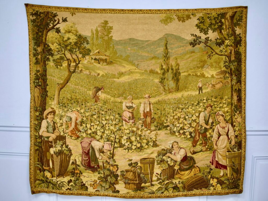 IMG_1238 Вінтажний гобелен «Збір винограду»
