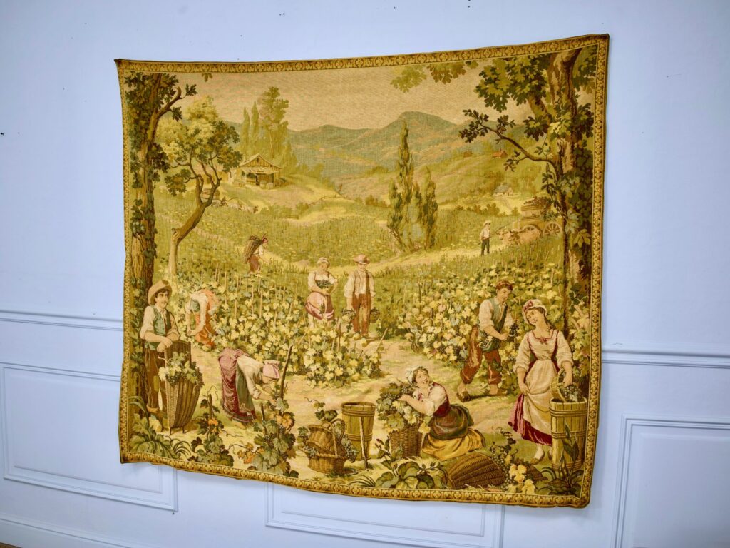 IMG_1239 Вінтажний гобелен «Збір винограду»