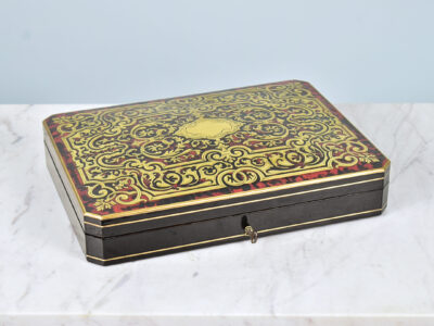 Антикварна шкатулка для настільних ігор в стилі Буль (Boulle)