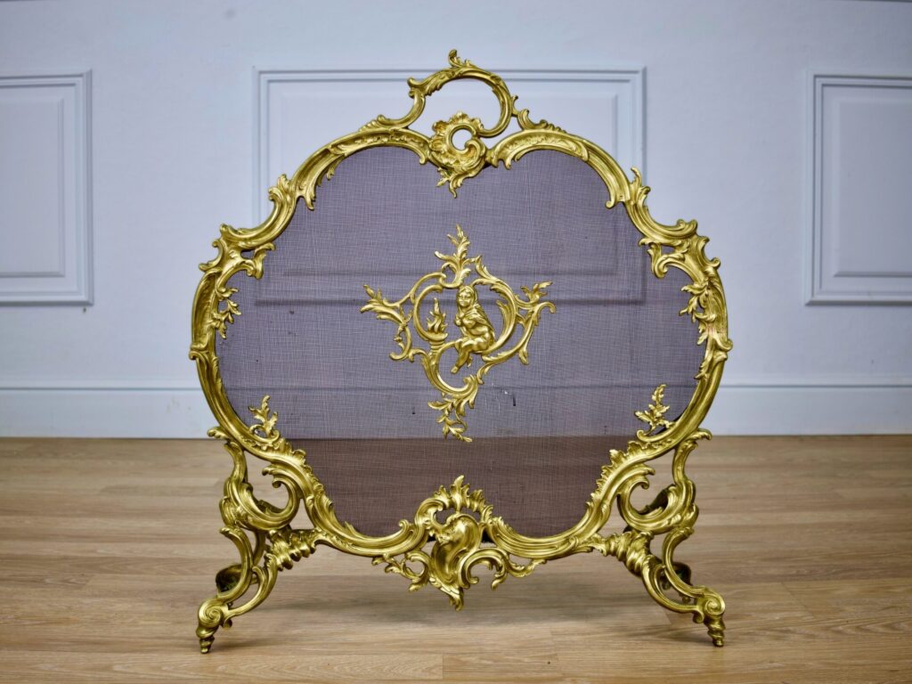 IMG_1539 Антикварний камінний екран у стилі Рококо