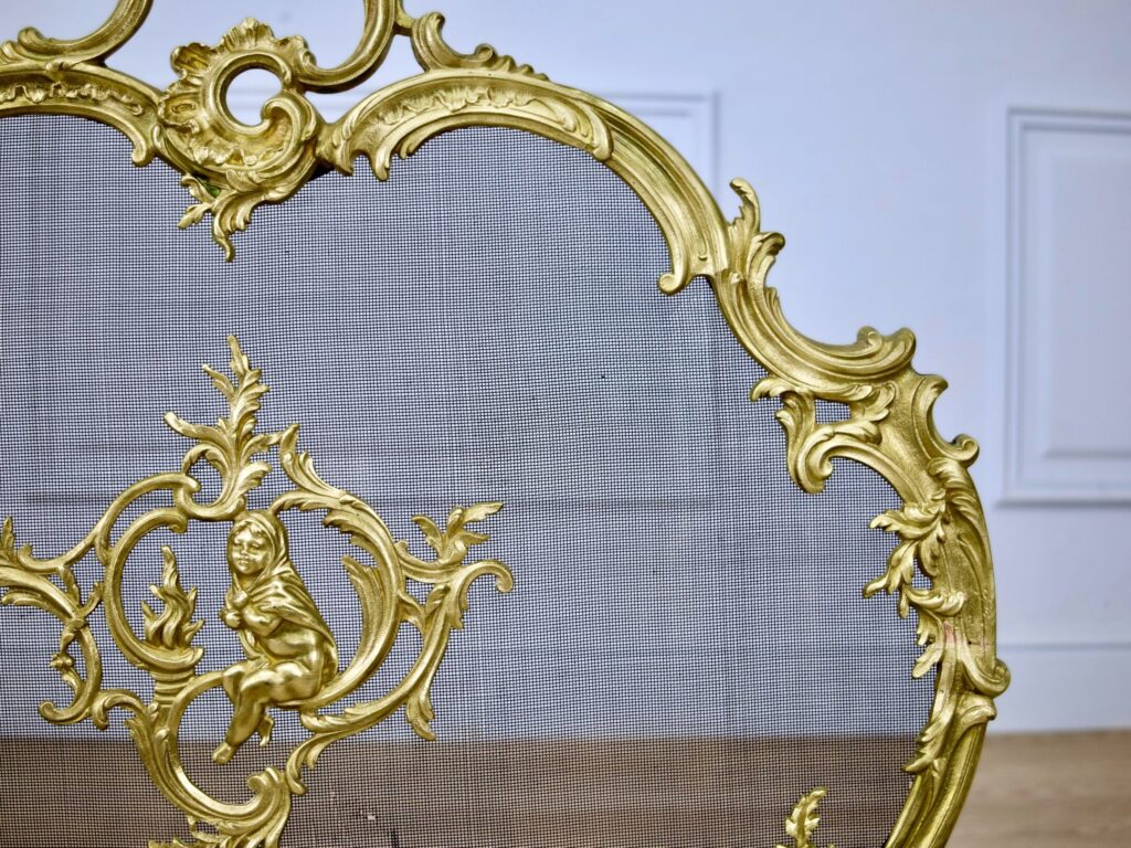 IMG_1541 Антикварний камінний екран у стилі Рококо