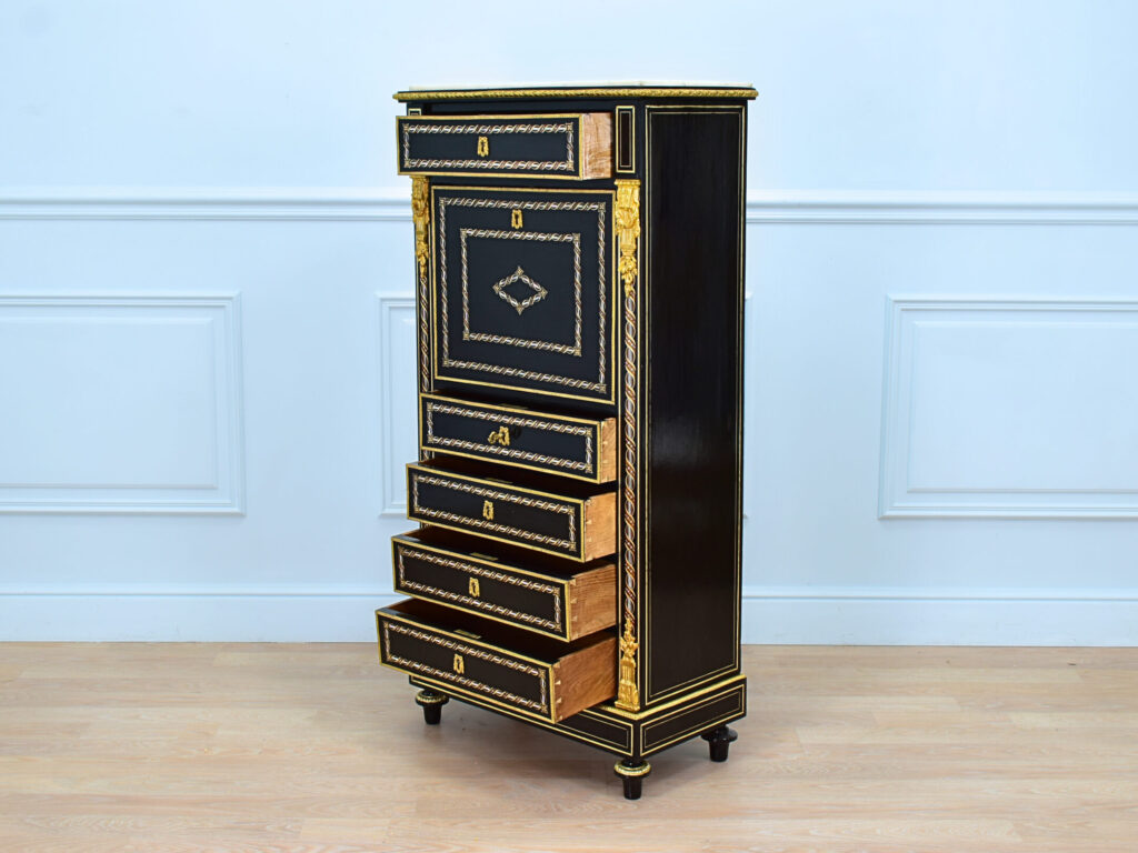 Антикварний секретер у стилі Наполеона ІІІ