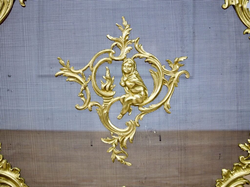 IMG_1542 Антикварний камінний екран у стилі Рококо