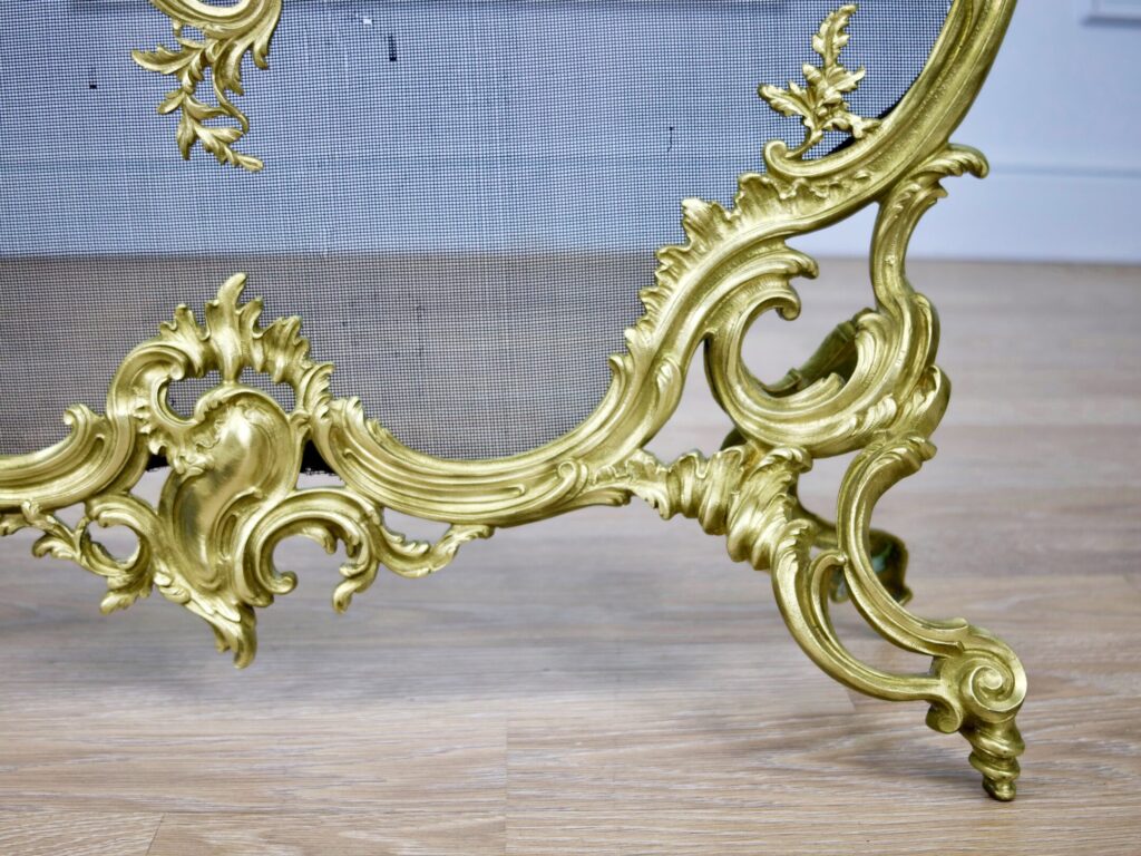 IMG_1543 Антикварний камінний екран у стилі Рококо