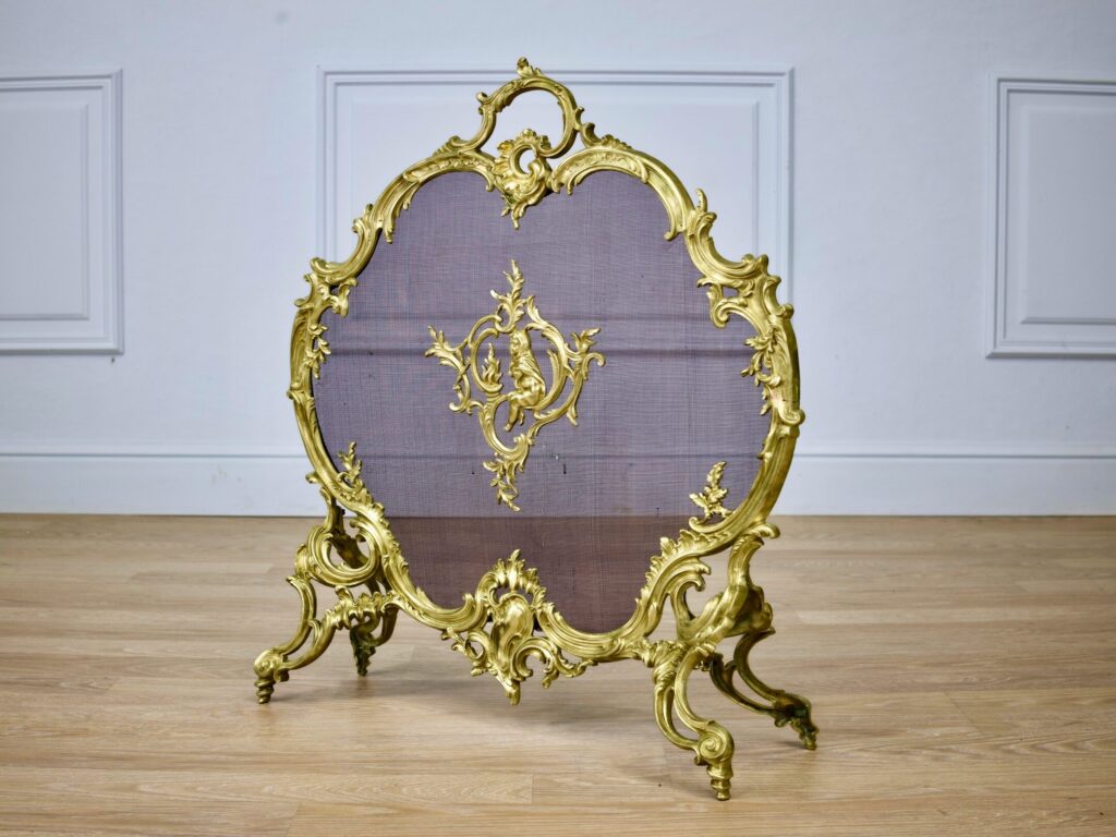 IMG_1545 Антикварний камінний екран у стилі Рококо