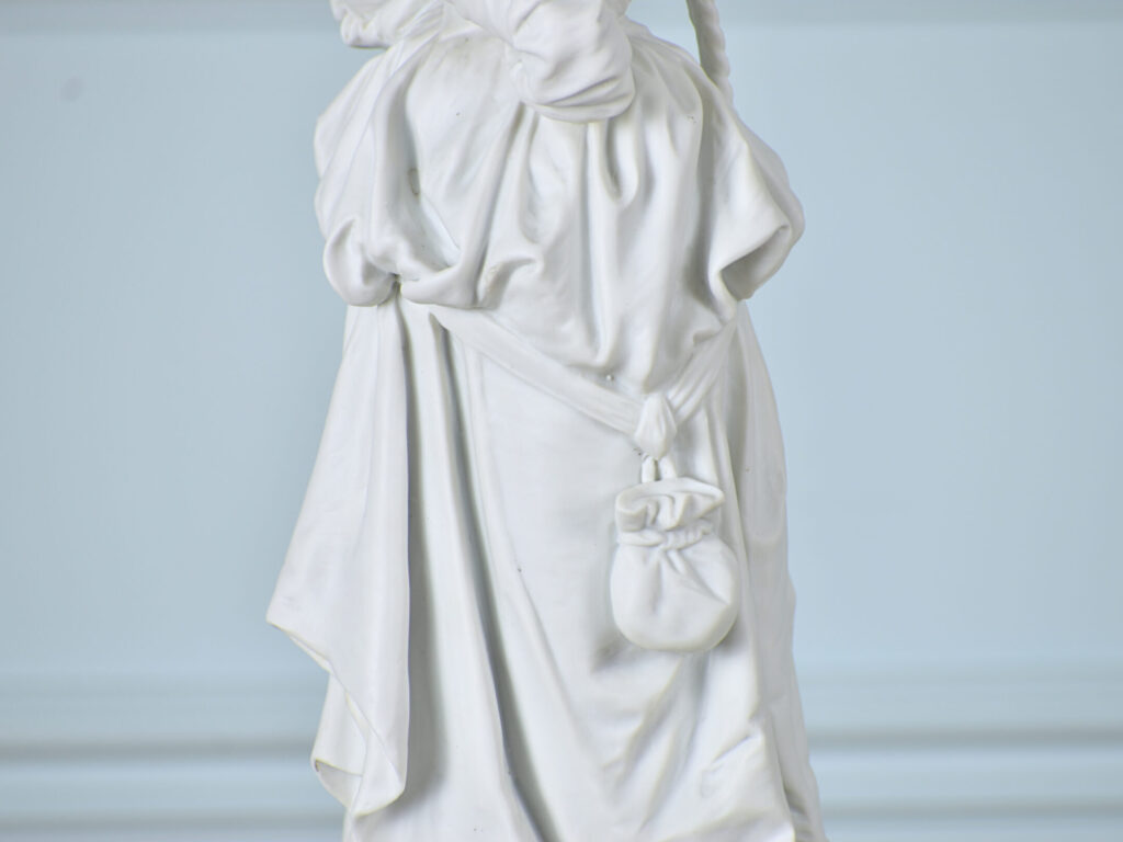 Парні антикварні скульптури «Мефістофель та Маргарита»