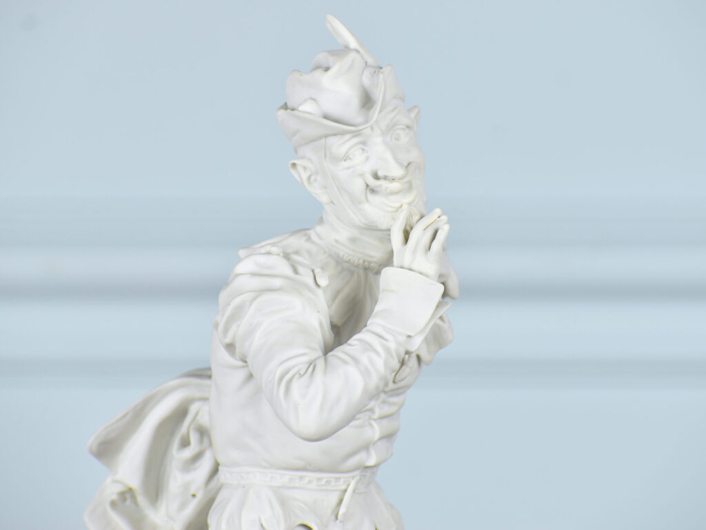 Парні антикварні скульптури «Мефістофель та Маргарита»