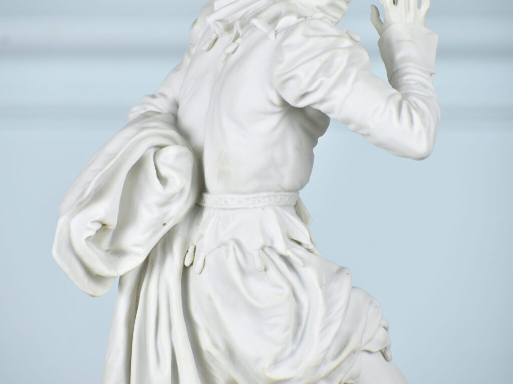 Парні антикварні скульптури «Мефістофель та Маргарита»