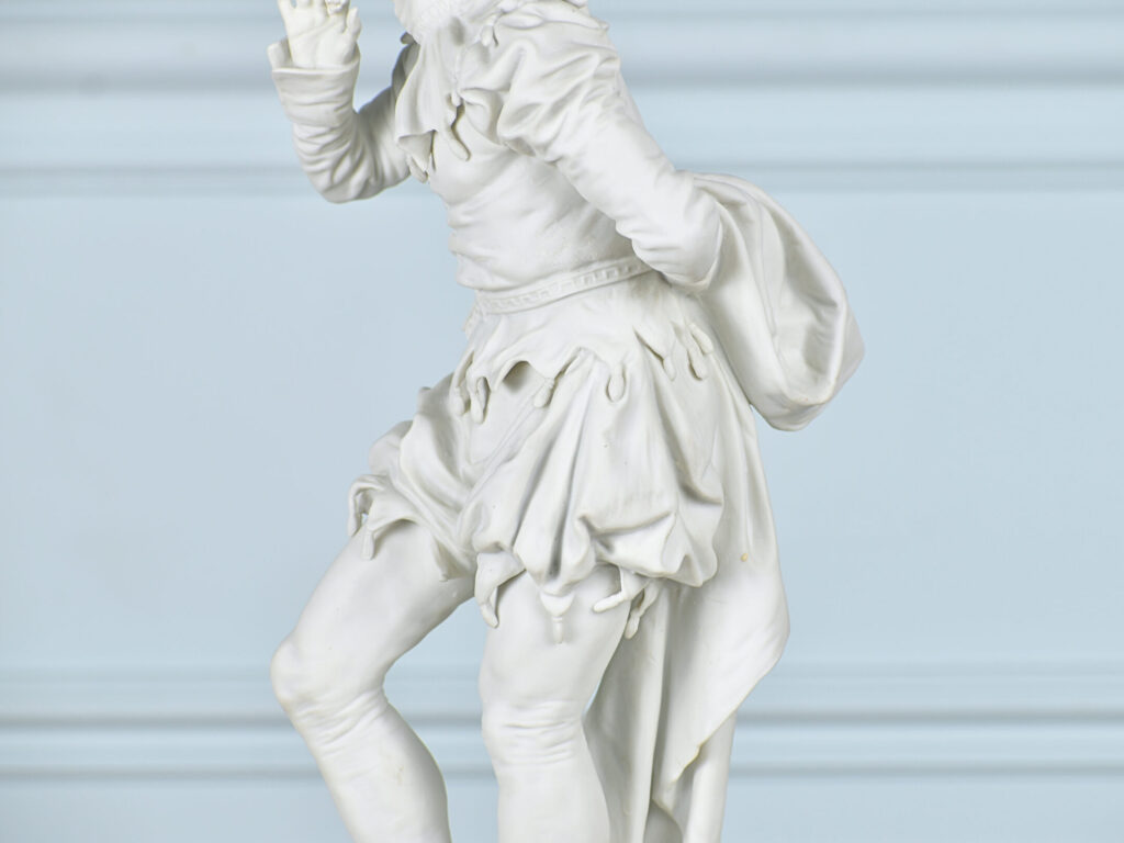 Парні антикварні скульптури «Мефістофель та Маргарита»