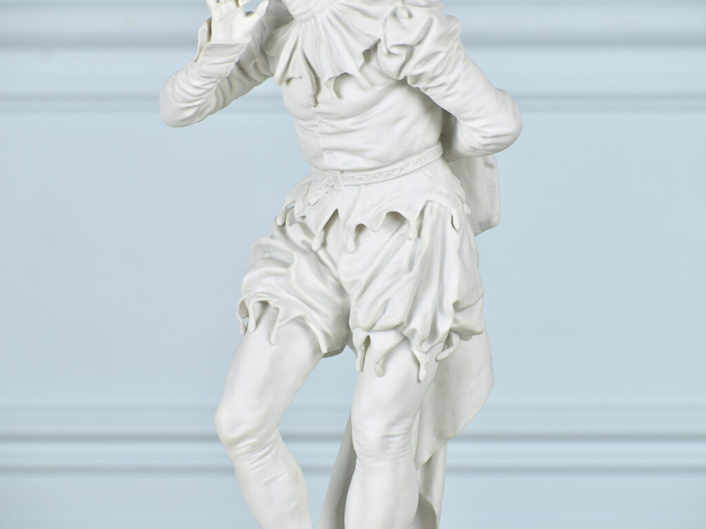 Парні антикварні скульптури «Мефістофель та Маргарита»