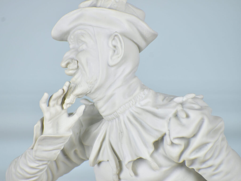 Парні антикварні скульптури «Мефістофель та Маргарита»