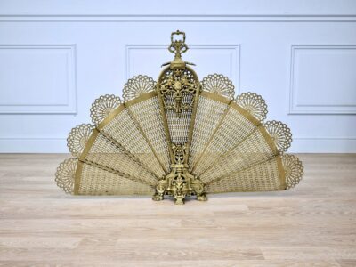 Антикварний камінний екран