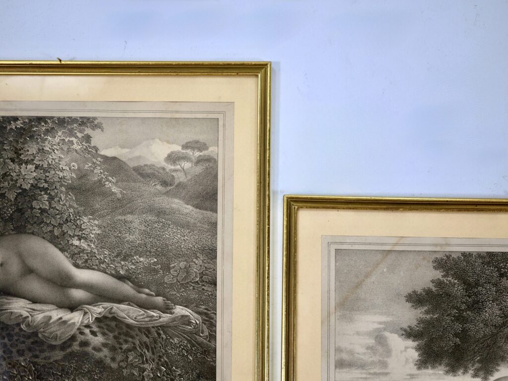 Антикварні літографії авторства Жана-Батиста Обрі-Леконта (Jean-Baptiste Aubry-Lecomte)