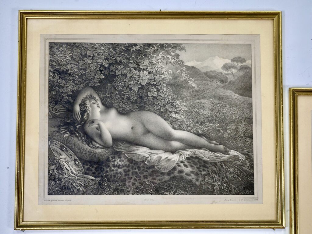 Антикварні літографії авторства Жана-Батиста Обрі-Леконта (Jean-Baptiste Aubry-Lecomte)