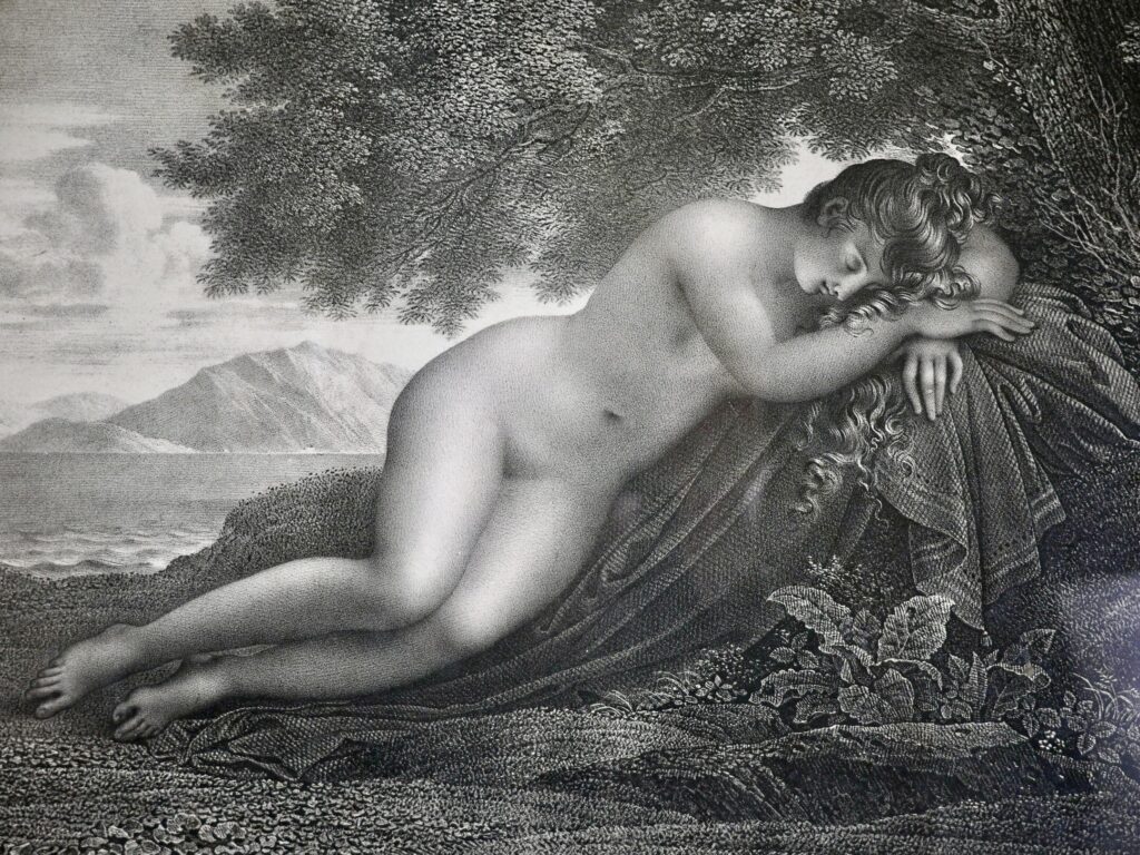 Антикварні літографії авторства Жана-Батиста Обрі-Леконта (Jean-Baptiste Aubry-Lecomte)