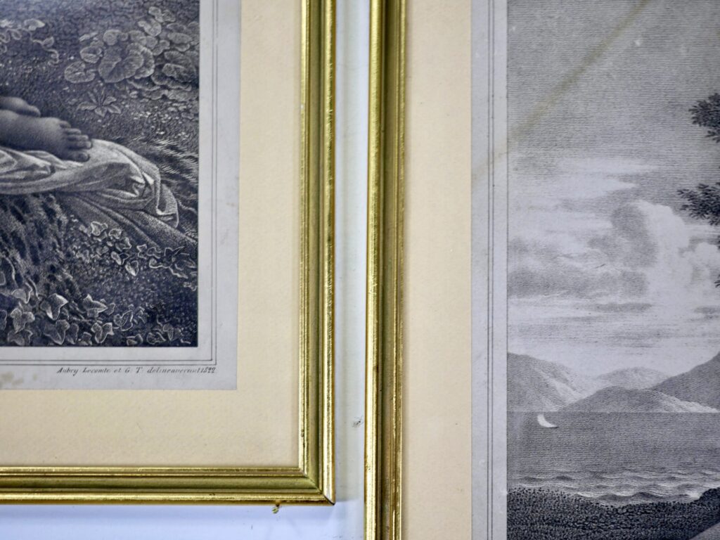 Антикварні літографії авторства Жана-Батиста Обрі-Леконта (Jean-Baptiste Aubry-Lecomte)