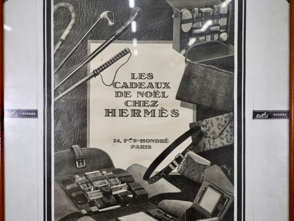 Рекламна афіша Hermès «Les Cadeaux de Noël»