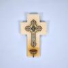 Антикварний хрест з чашею для святої води