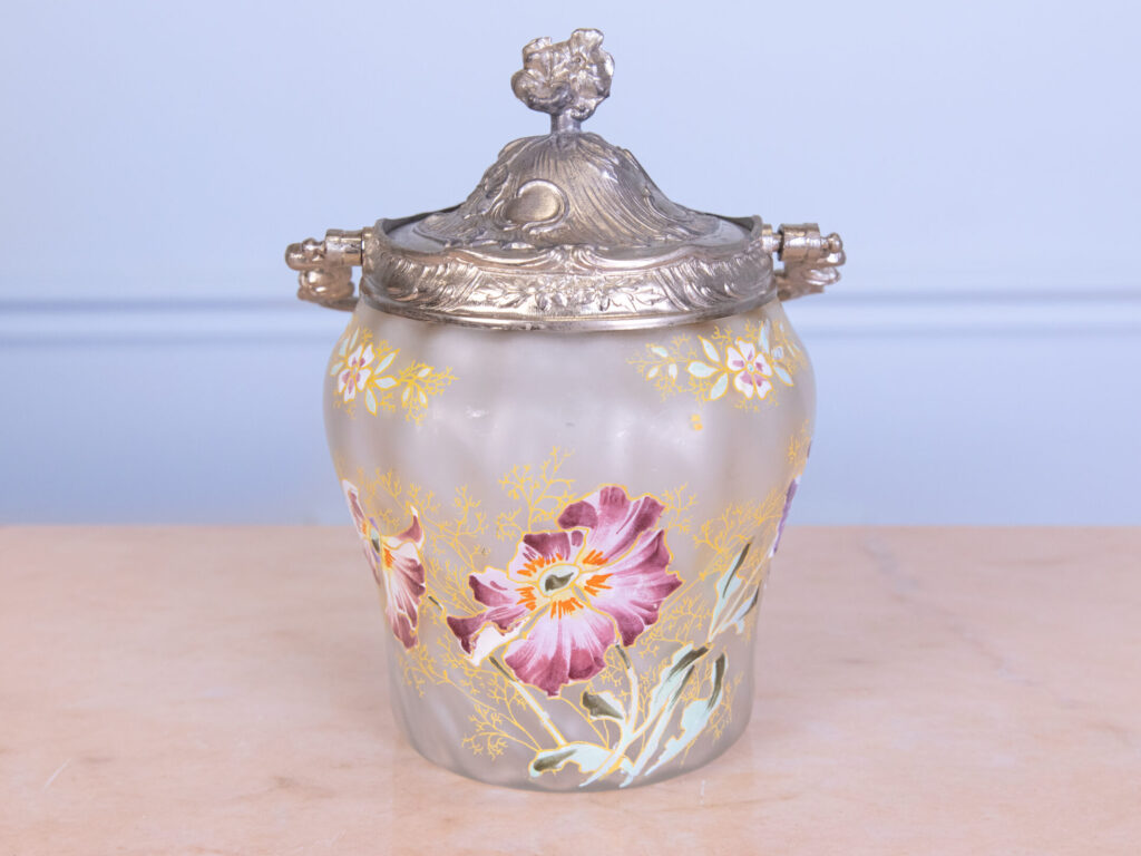 Антикварна бісквітниця, Ф.Легра (F.Legras)