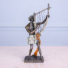 BN4A9715 Антикварная статуэтка «Игра на арфе», Bergmann