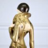Вінтажна скульптура «Дама з хортами», Demeter H. Chiparus