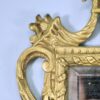 Антикварні настінні підсвічники-бра з дзеркалами